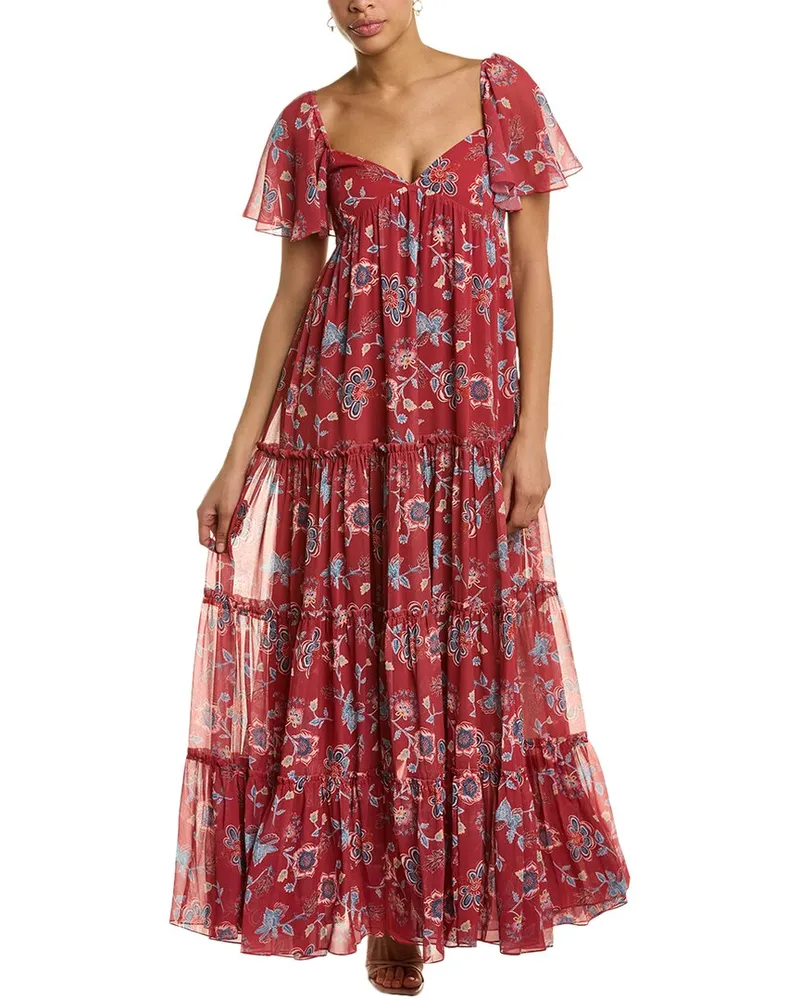Sachin & Babi Kara Maxi Dress Red