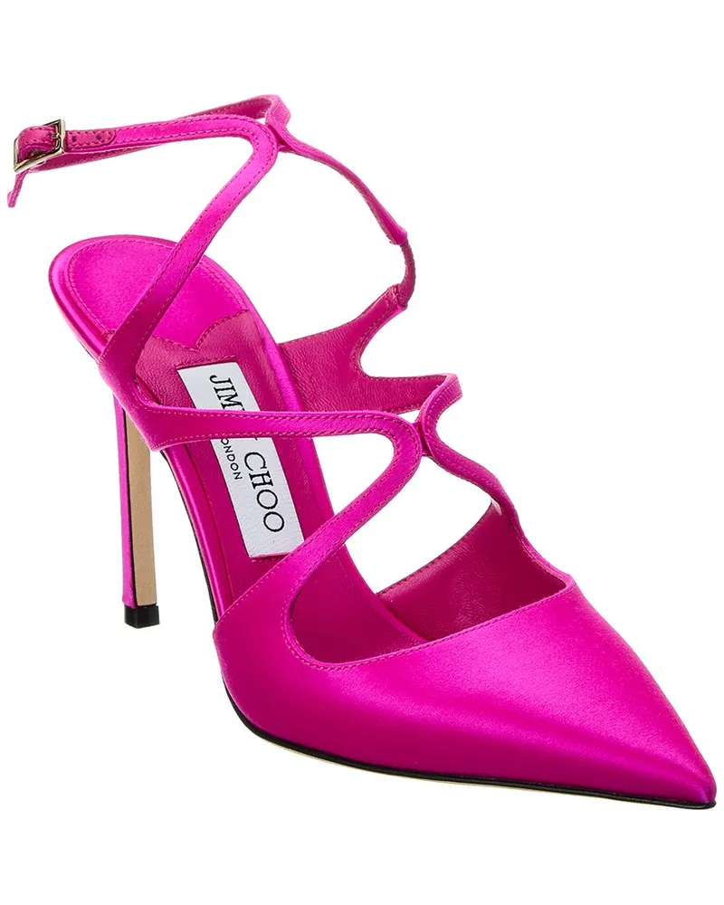 Jimmy Choo Azia 95 Satin Pump Pink