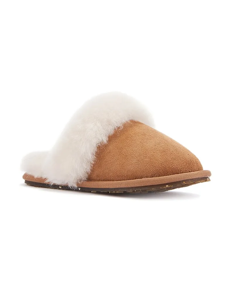 Australia Luxe Mule Slipper Suede Brown