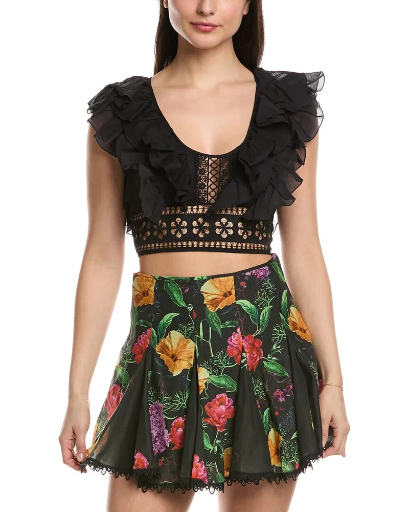 Charo Ruiz Nico Top Black