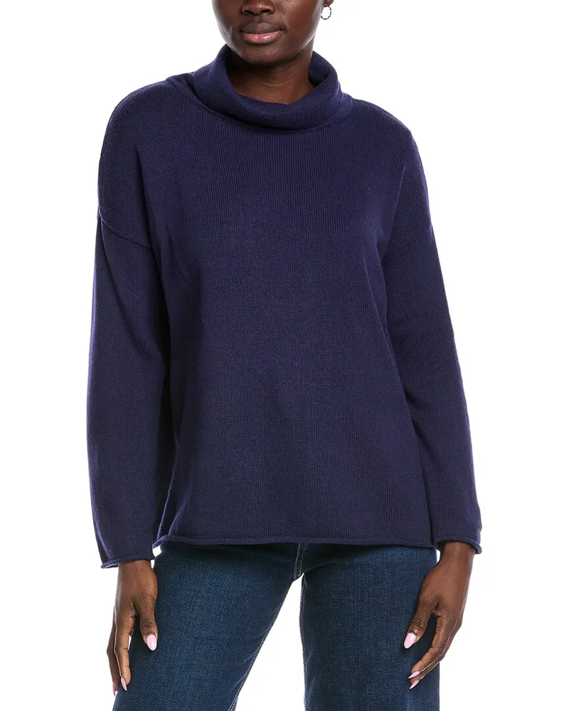 Eileen Fisher Petite Cashmere-Blend Tunic Nocolor