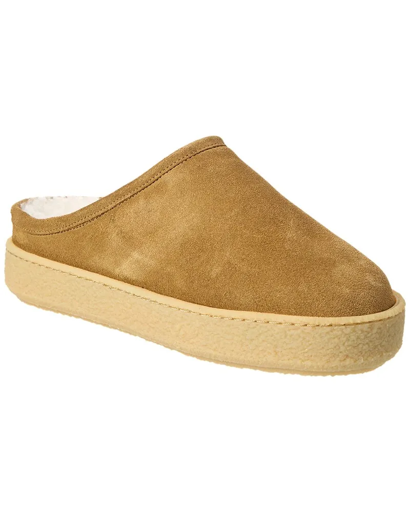Isabel Marant Fozee Suede Mule Brown