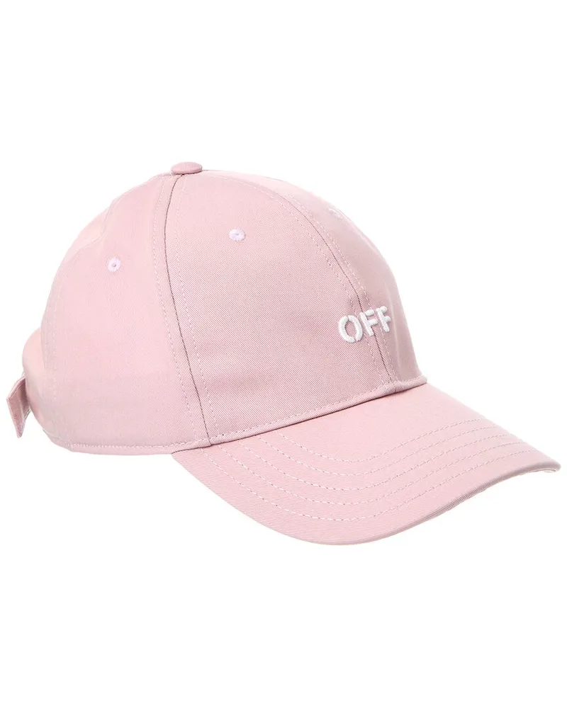 OFF-WHITE Off-White™ Drill Off Stamp Baseball Cap Purple