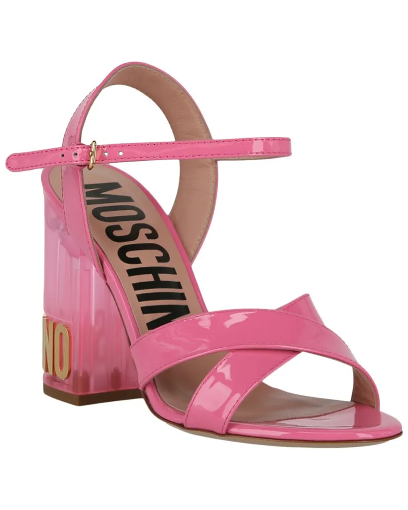 Moschino Leather Sandal Pink