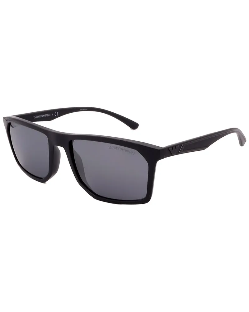 Giorgio Armani Men's EA4164 57mm Sunglasses Grey