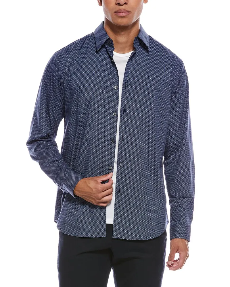 Theory Irving Shirt Blue