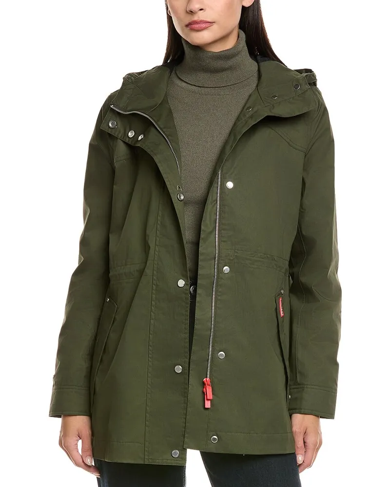 Hunter Adela Rain Jacket Green