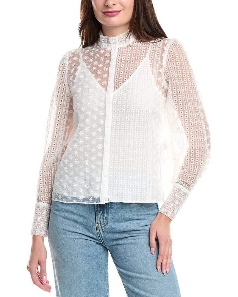 Maje Top White