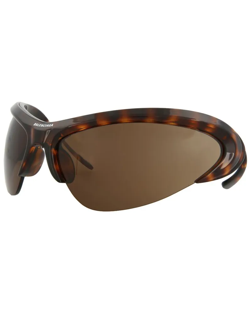 Balenciaga Unisex BB0232S 91mm Sunglasses Brown