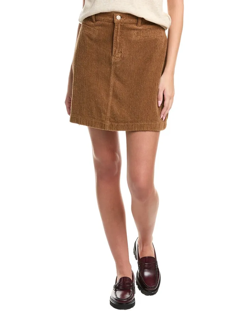 HUGO BOSS Vrecord Skirt Brown