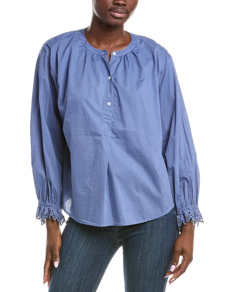 Graham & Spencer Jacoba Top Blue