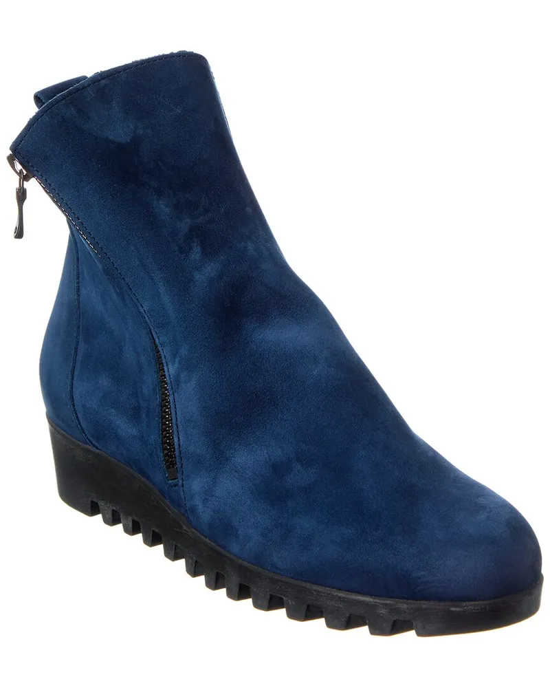 Arche Lomage Leather Bootie Blue
