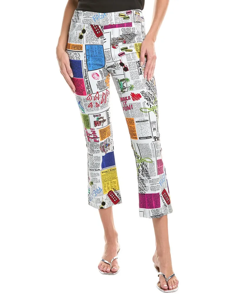Joseph Ribkoff Print Pant White