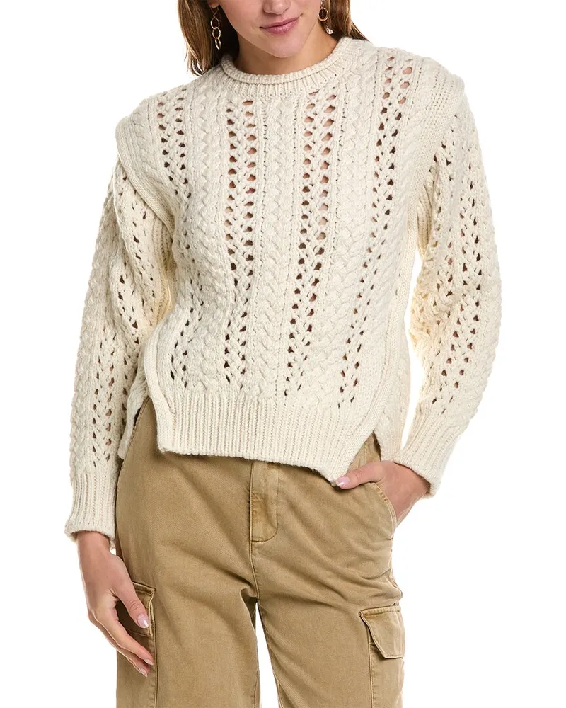 A.L.C. Chandler Wool Sweater White