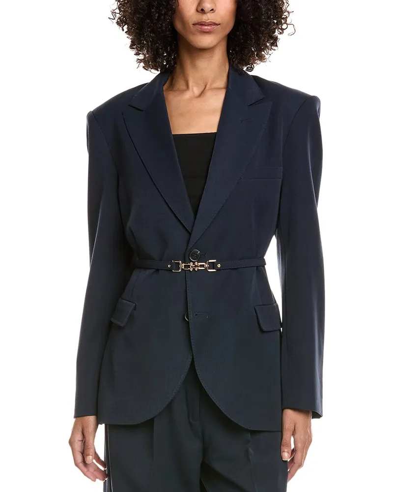 GENERATION LOVE Martine Suiting Blazer Blue
