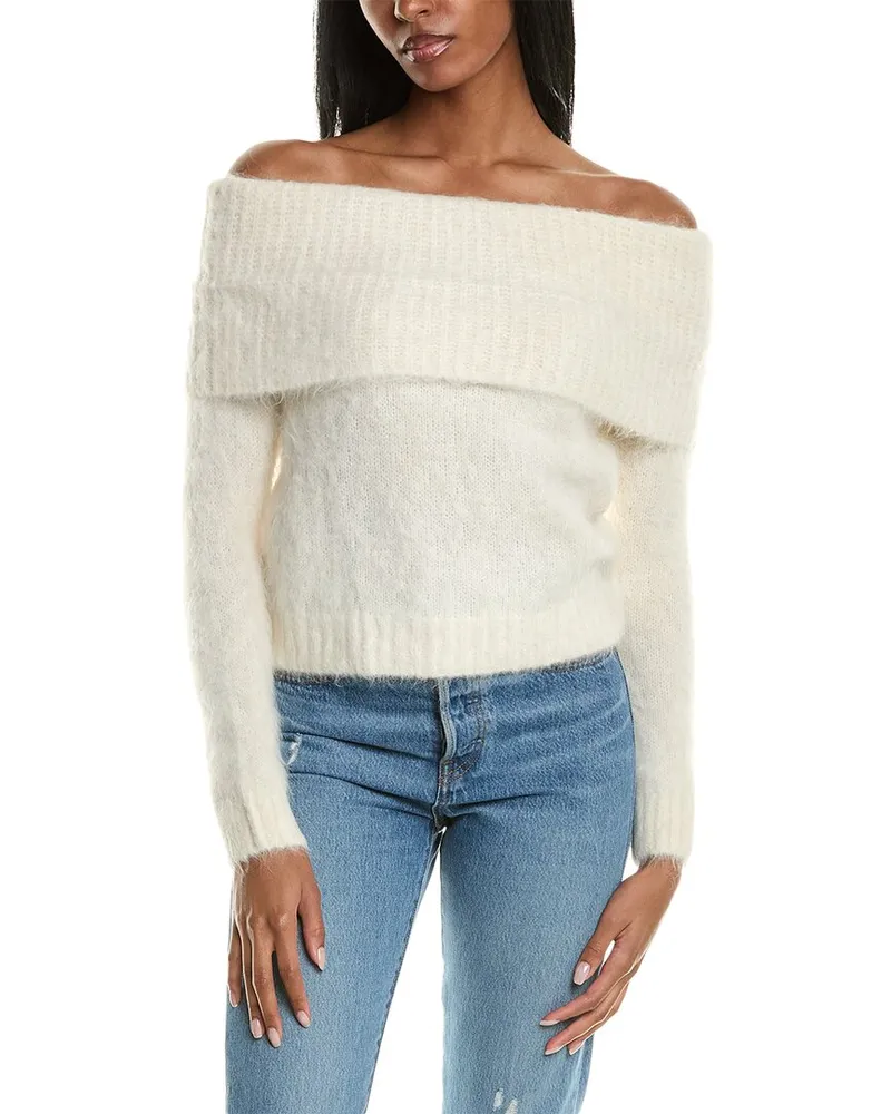 ba&sh Alpaca-Blend Pullover Beige