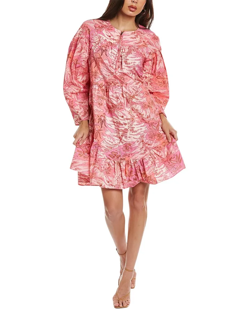Ulla Johnson Tiered Mini Dress Nocolor