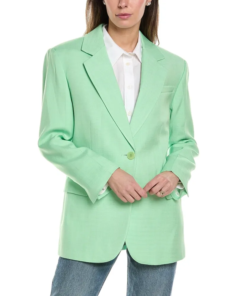Sandro Suit Blazer Green