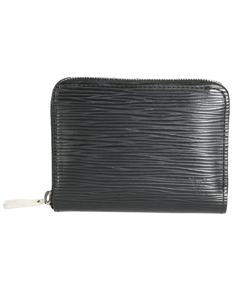 Louis Vuitton Black Epi Leather Zippy Coin Purse (Authentic Pre-Loved Nocolor