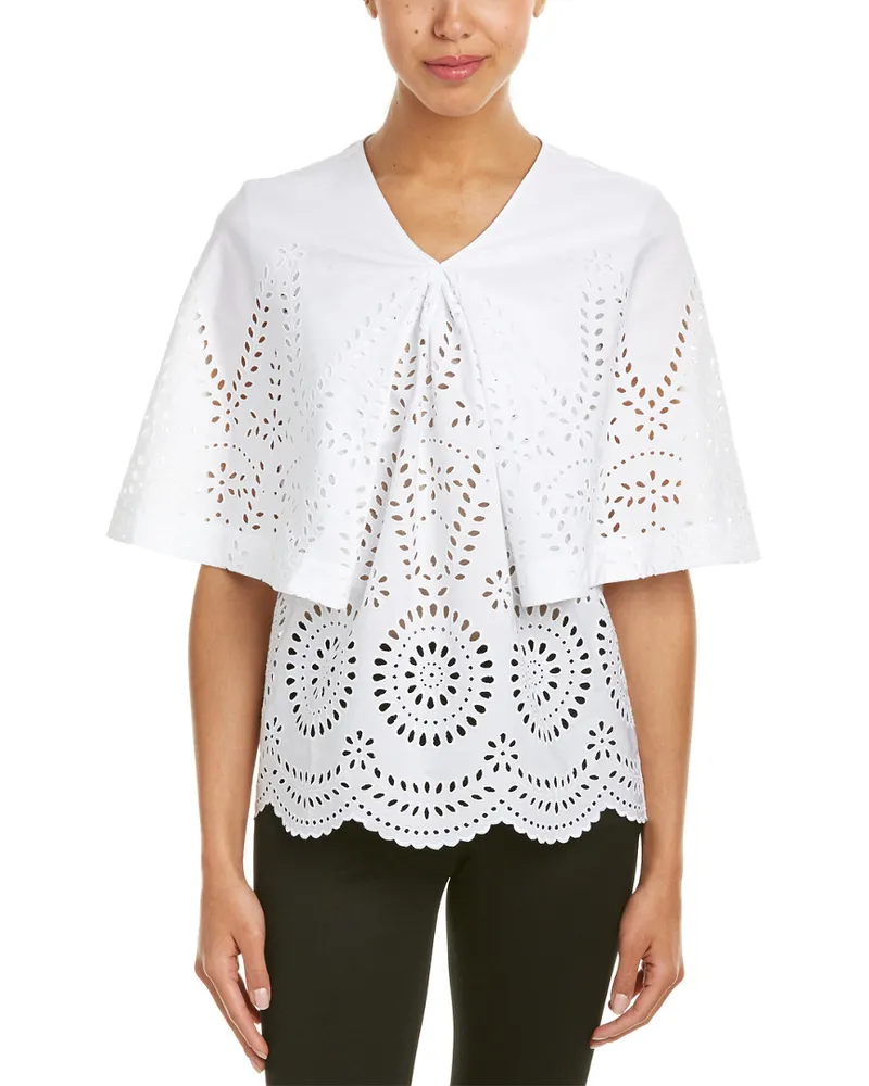 Stella McCartney Peyton Eyelet Top White