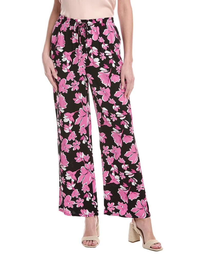 Vince Camuto Drawstring Wide Leg Pant Purple