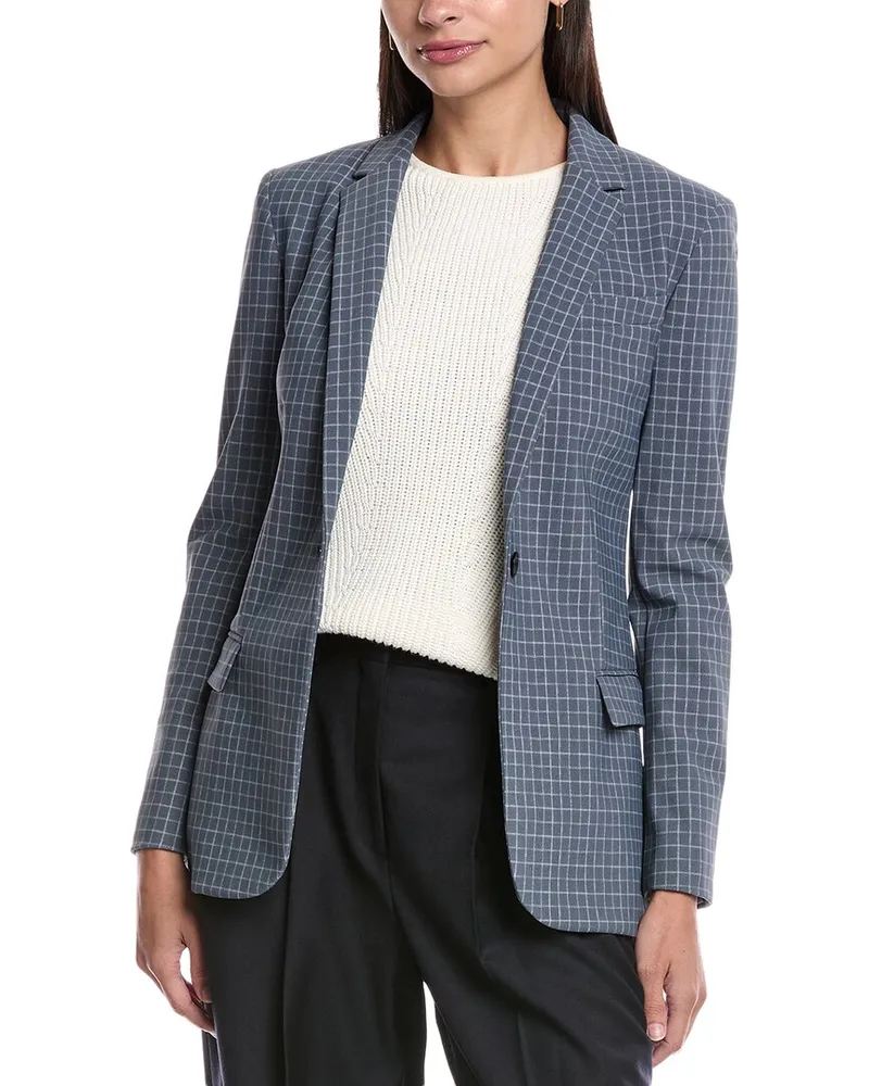Theory Staple Blazer Blue