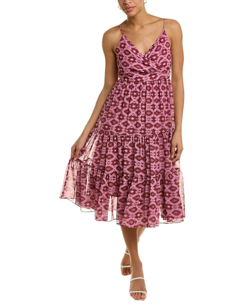 Sachin & Babi Dalia Midi Dress Pink