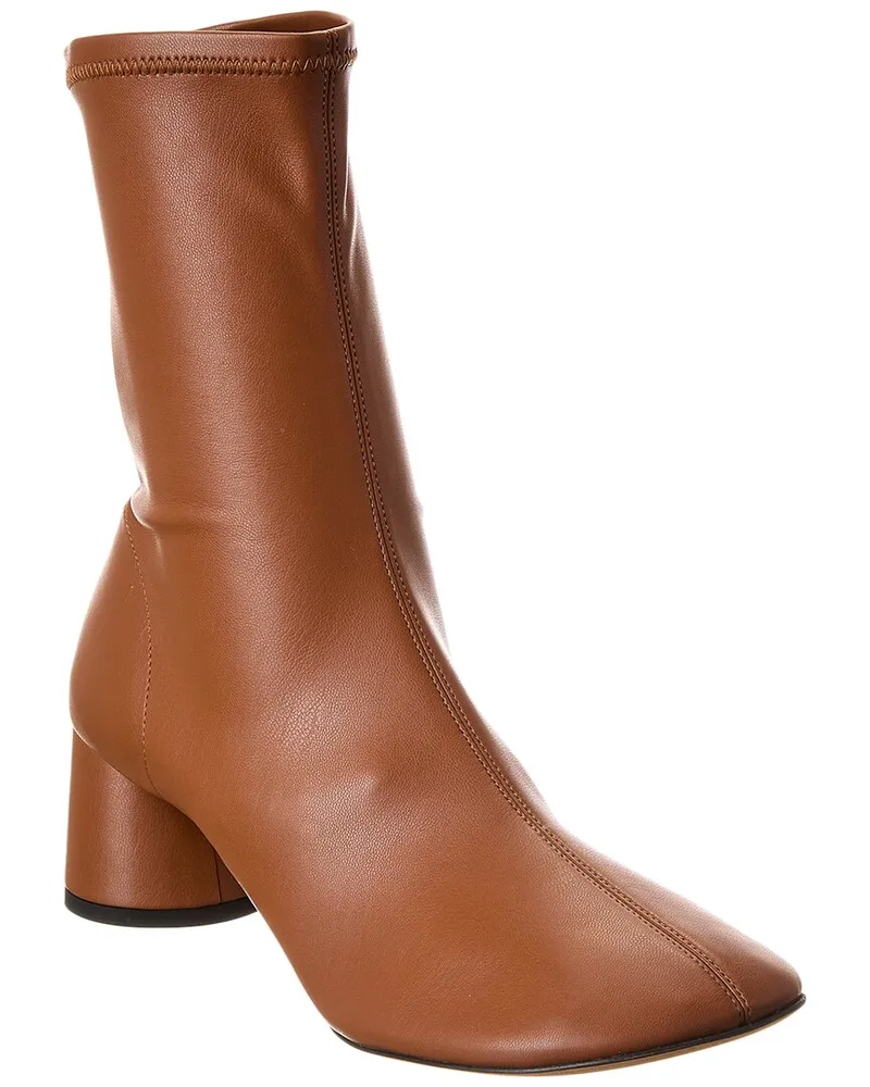 Proenza Schouler Glove Leather Bootie Brown