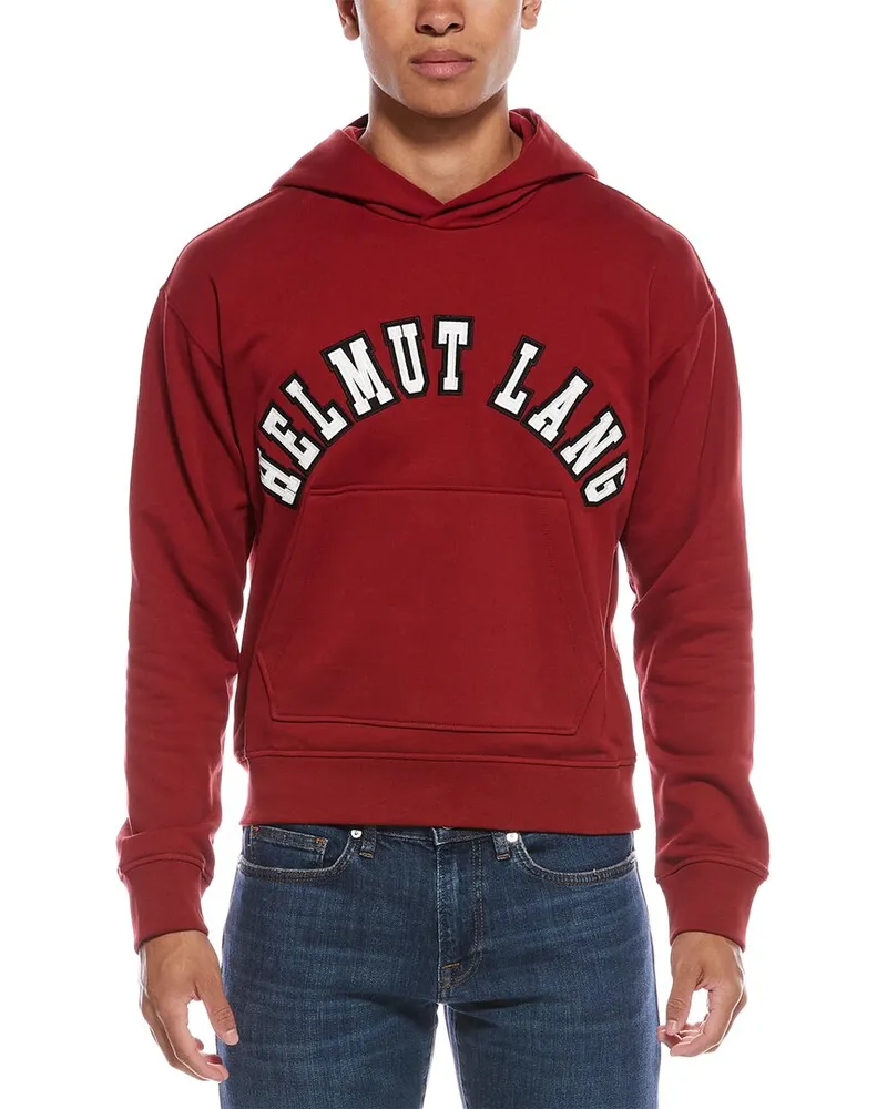 Helmut Lang Prep Hoodie Red