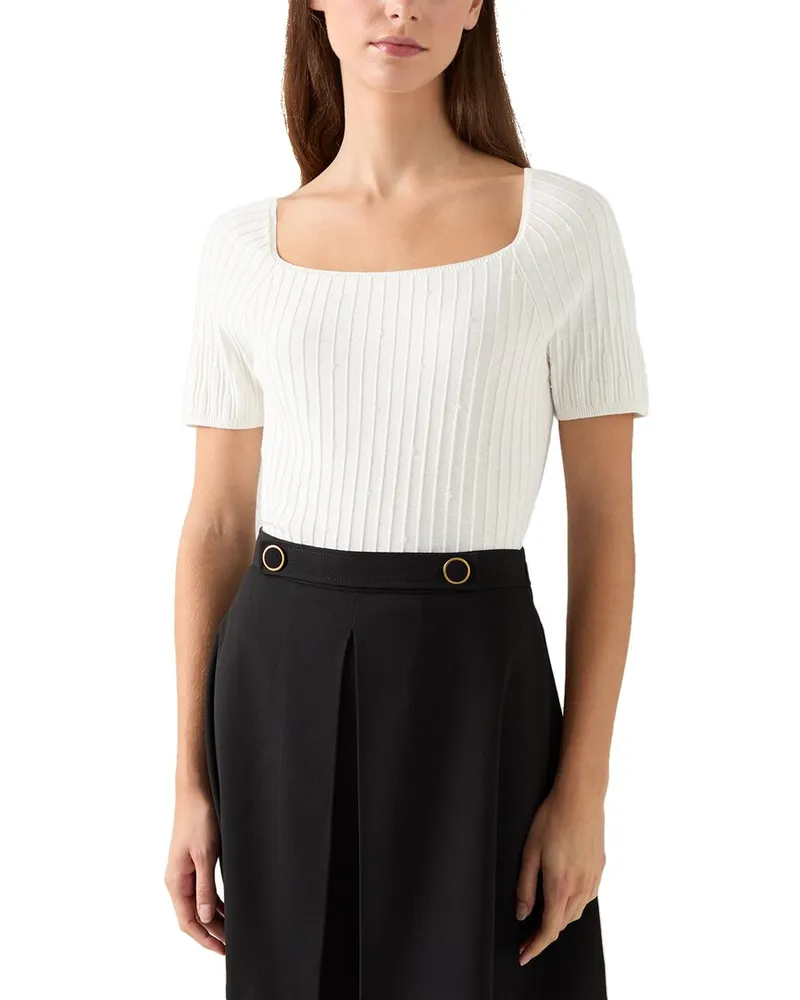L.K.Bennett  Maria Knitted Top Nocolor