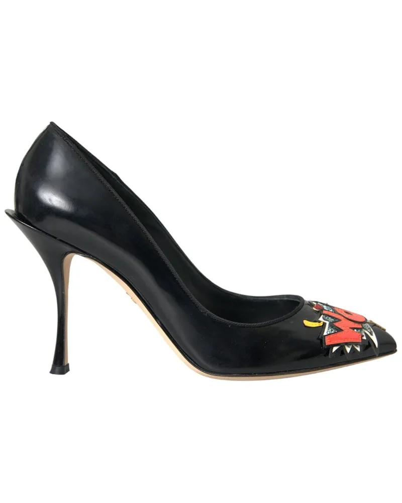 Dolce & Gabbana Leather Sandal Black