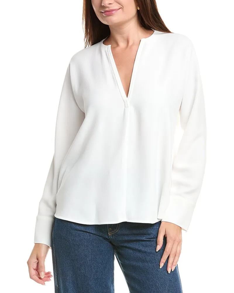 Vince Dolman Sleeve Blouse White
