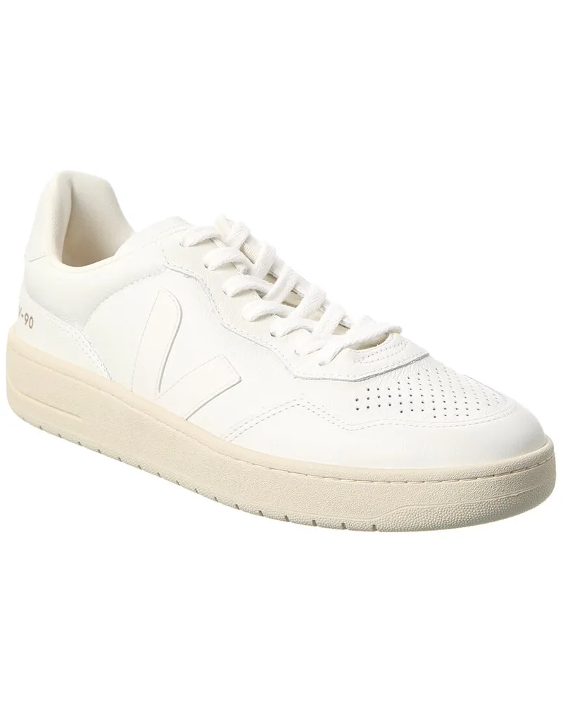 VEJA V-90 Leather Sneaker White