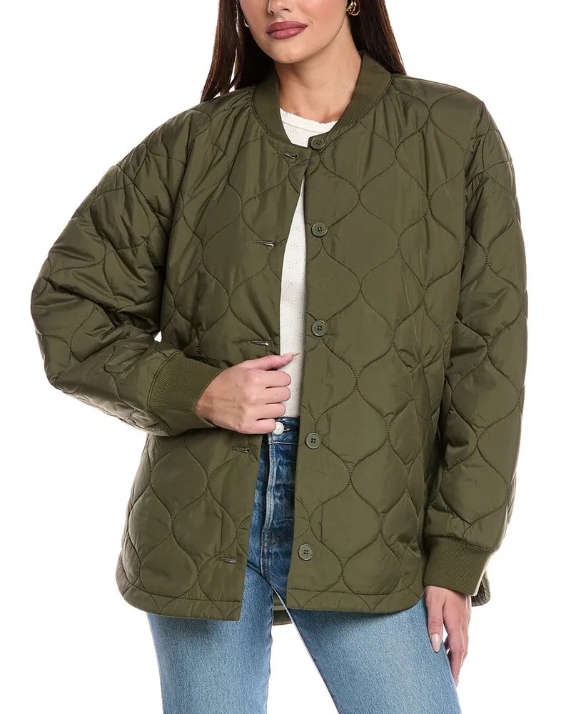 Graham & Spencer Quilted Jacket Green