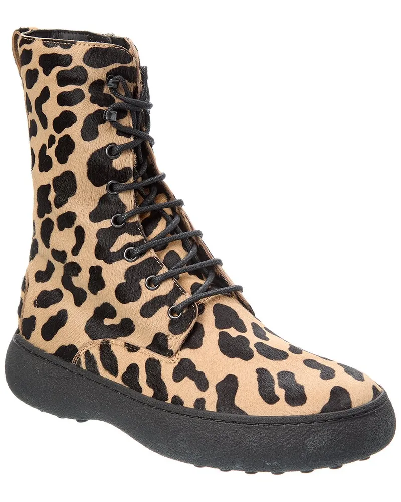 TOD'S TODs Haircalf Boot Brown
