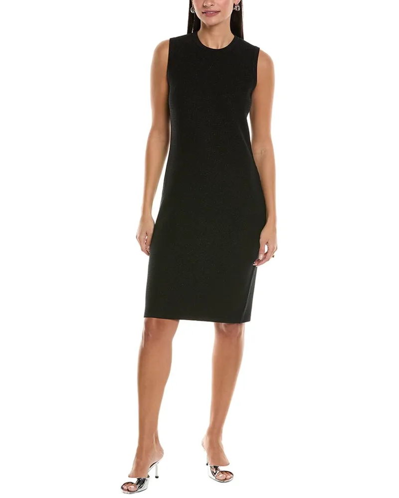 ST. JOHN Sheath Dress Black