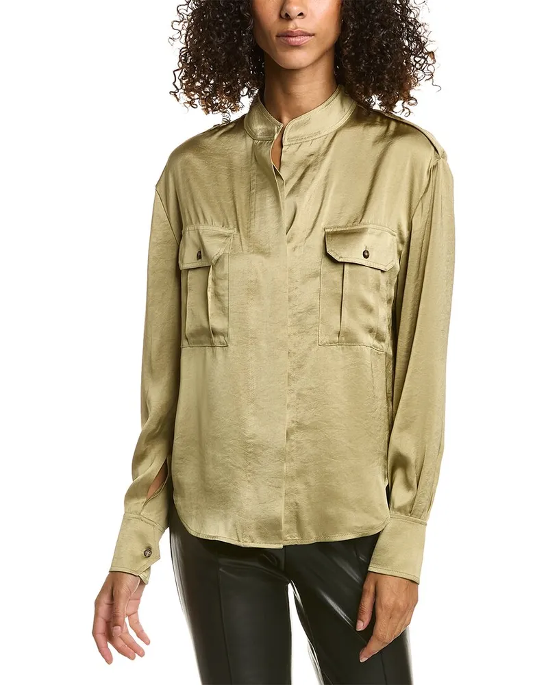 A.L.C. Oakley Top Beige