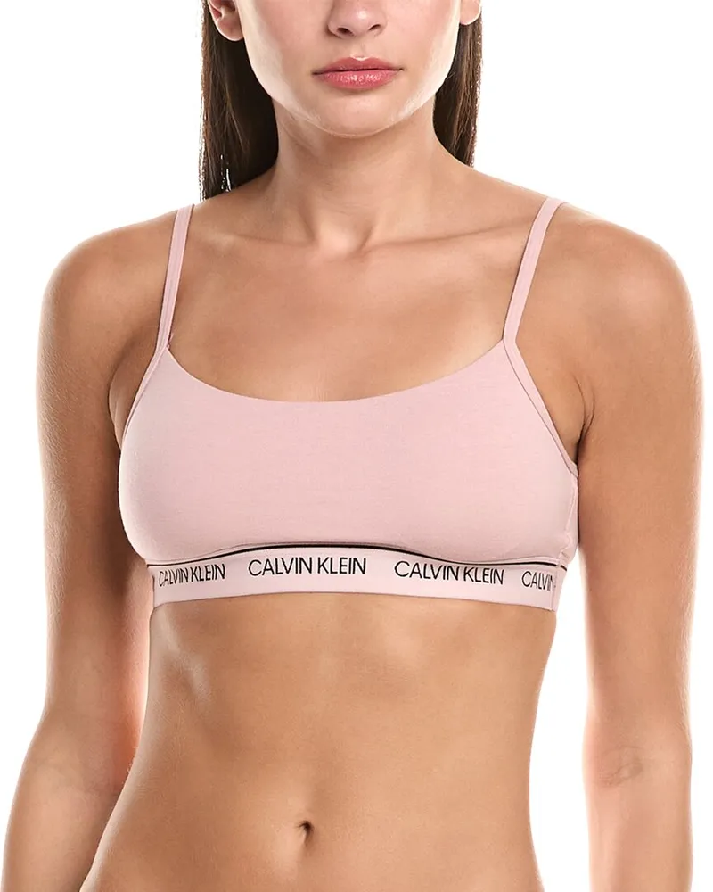 Calvin Klein Lightly Lined Bralette Pink