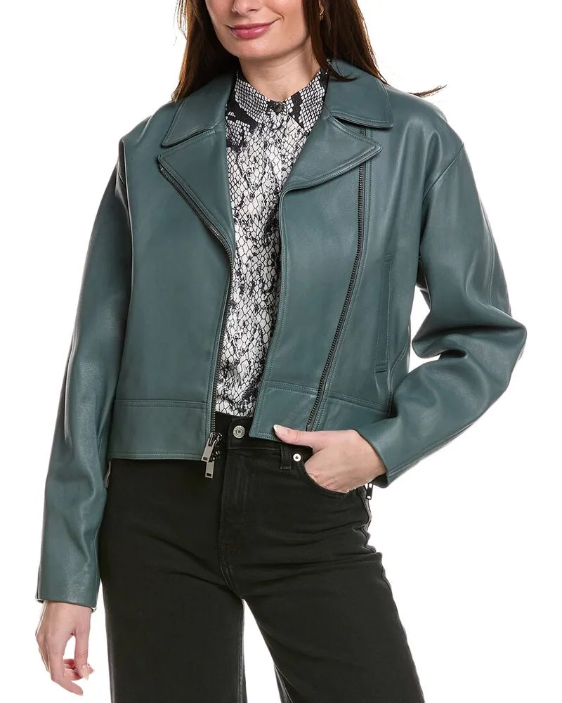 Theory Moto Jacket Blue