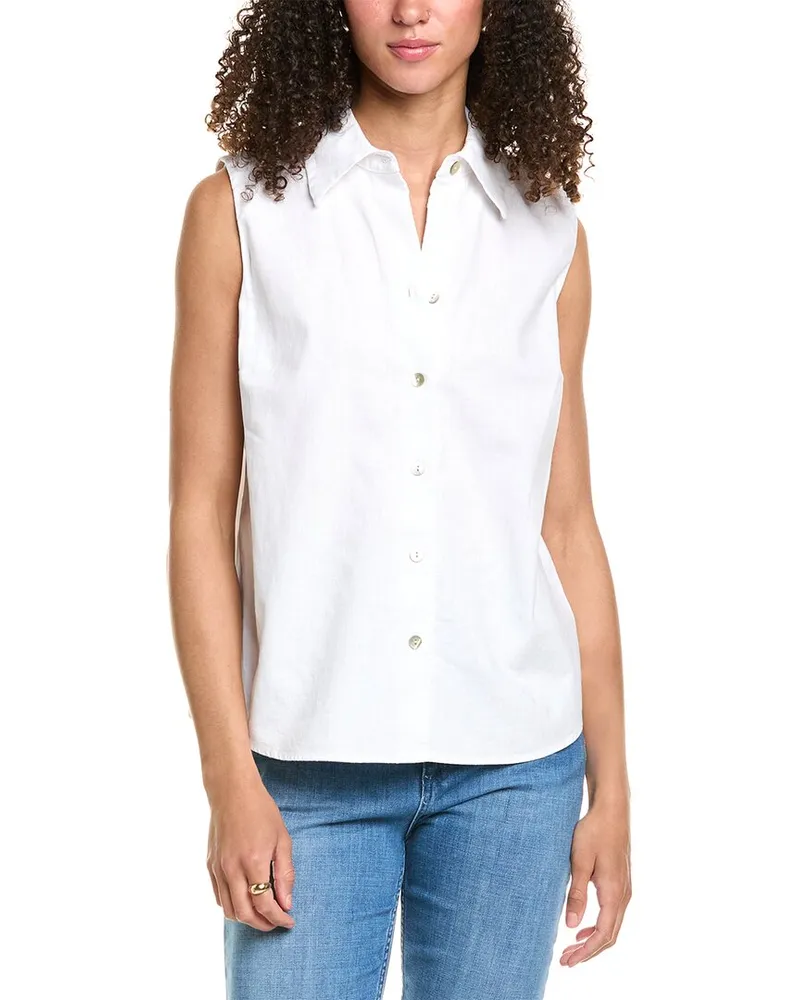 Vince Hemp Shirt White