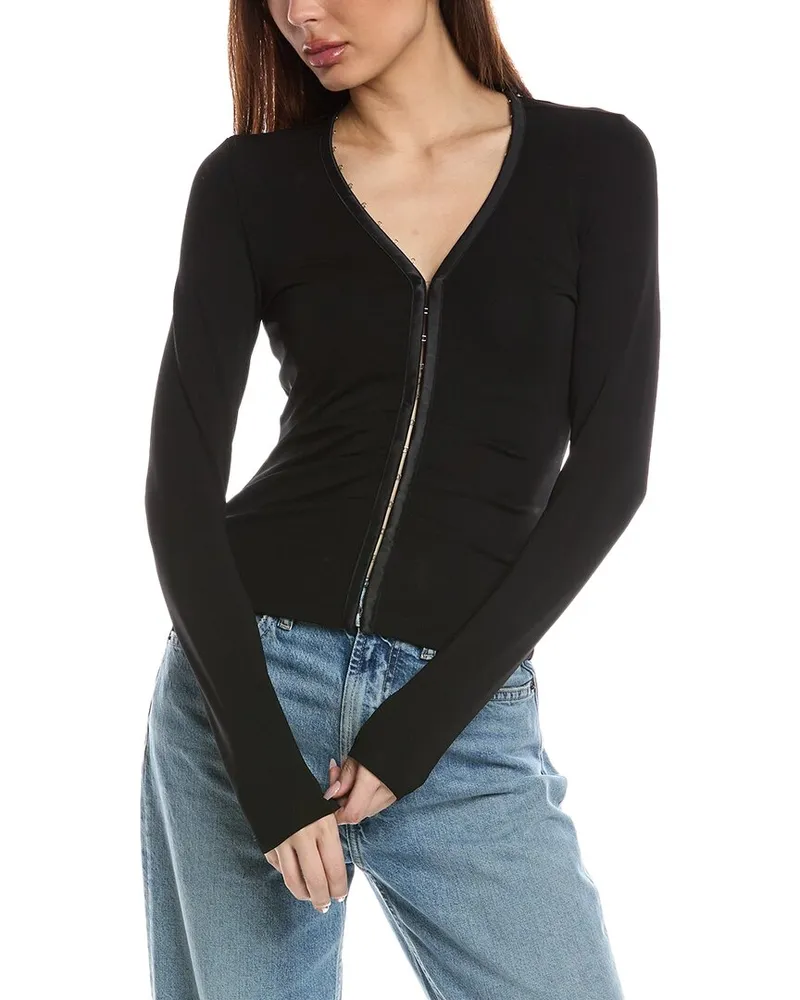 AllSaints Cadell Top Black