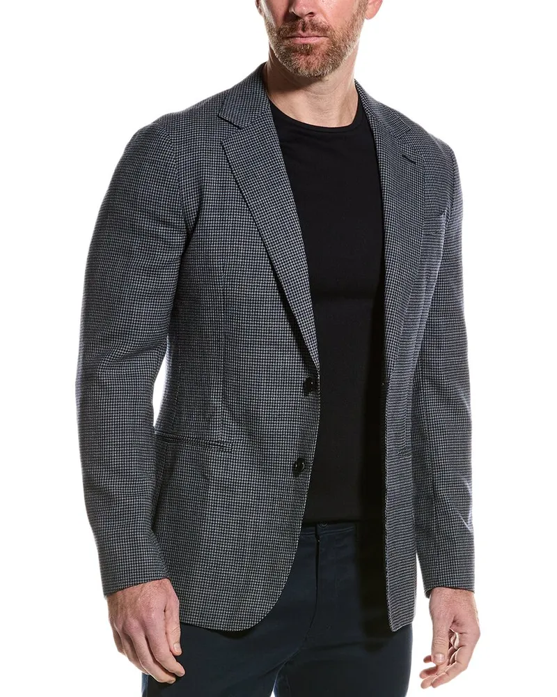 Reiss Leadenhall Wool Blazer Blue