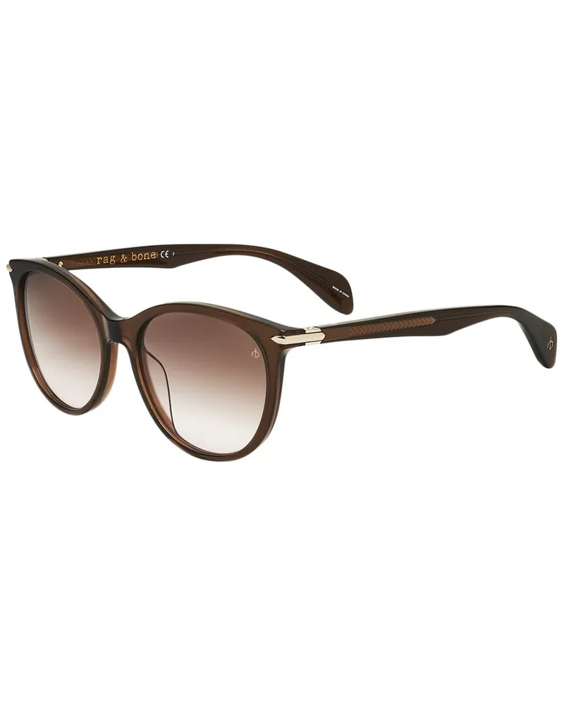 Rag & Bone Women's RNB1020 54mm Sunglasses Brown