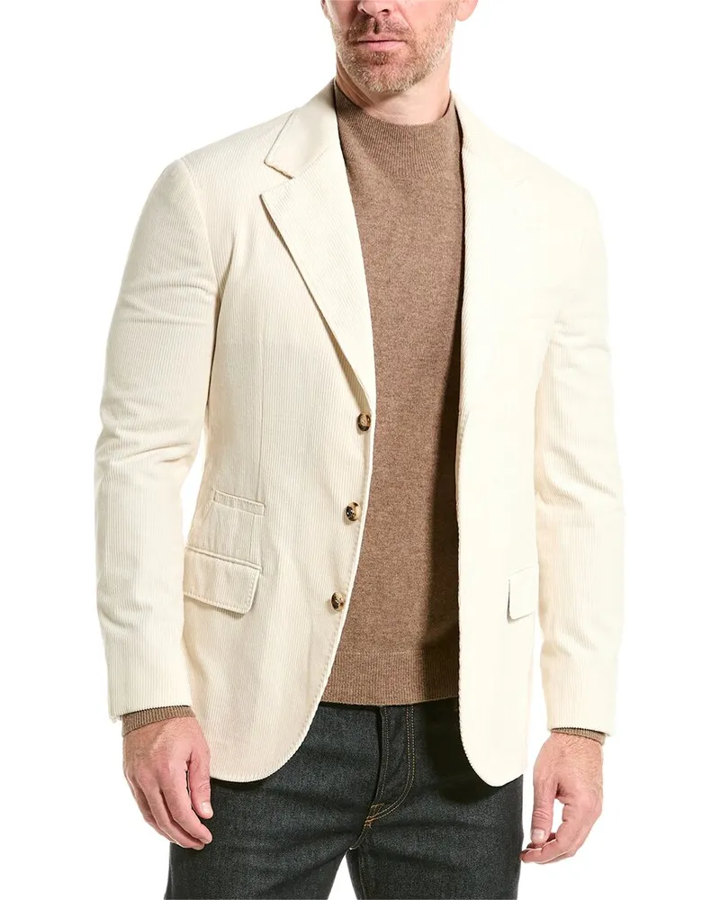 Brunello Cucinelli Corduroy Jacket Nocolor