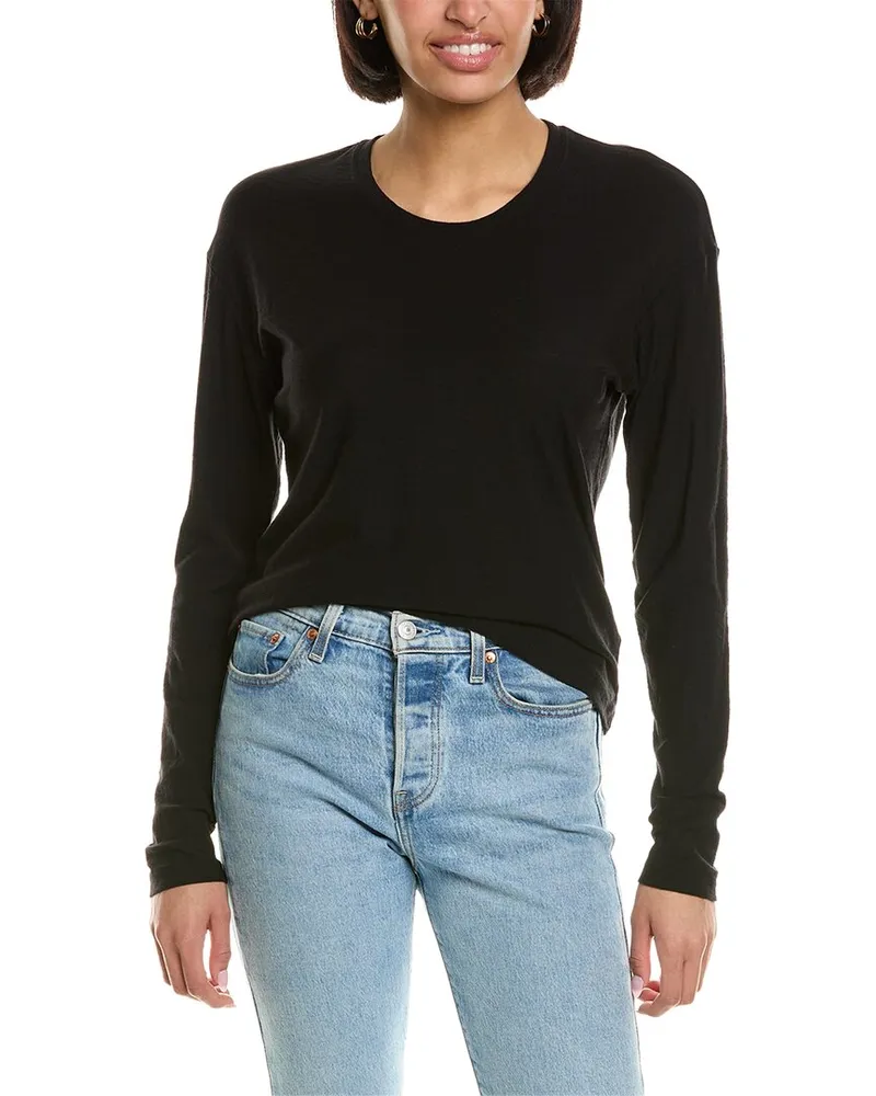 James Perse Boxy T-Shirt Black