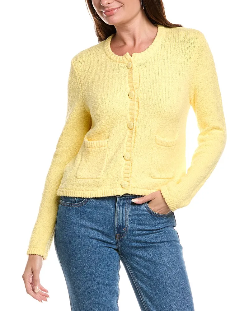 Michael Stars Opaline Cardigan Yellow