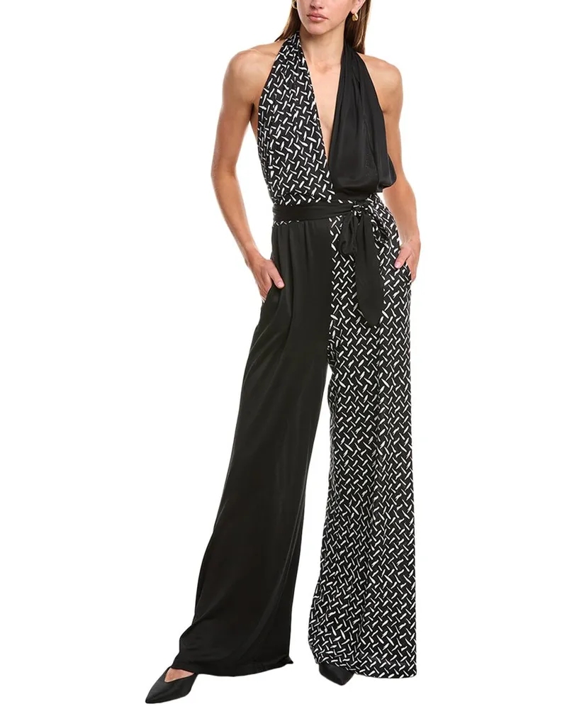 Diane von Furstenberg Cort Jumpsuit Black
