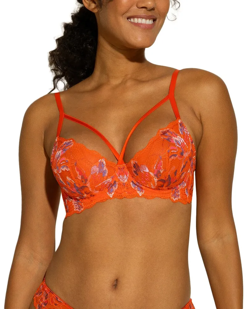 Cosabella Paradiso Underwire Demi Bra Orange