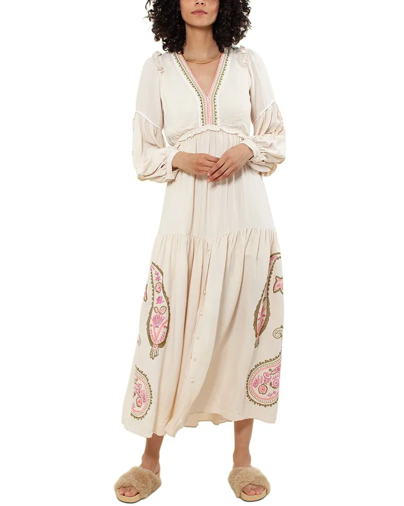 Hale Bob Maxi Dress White