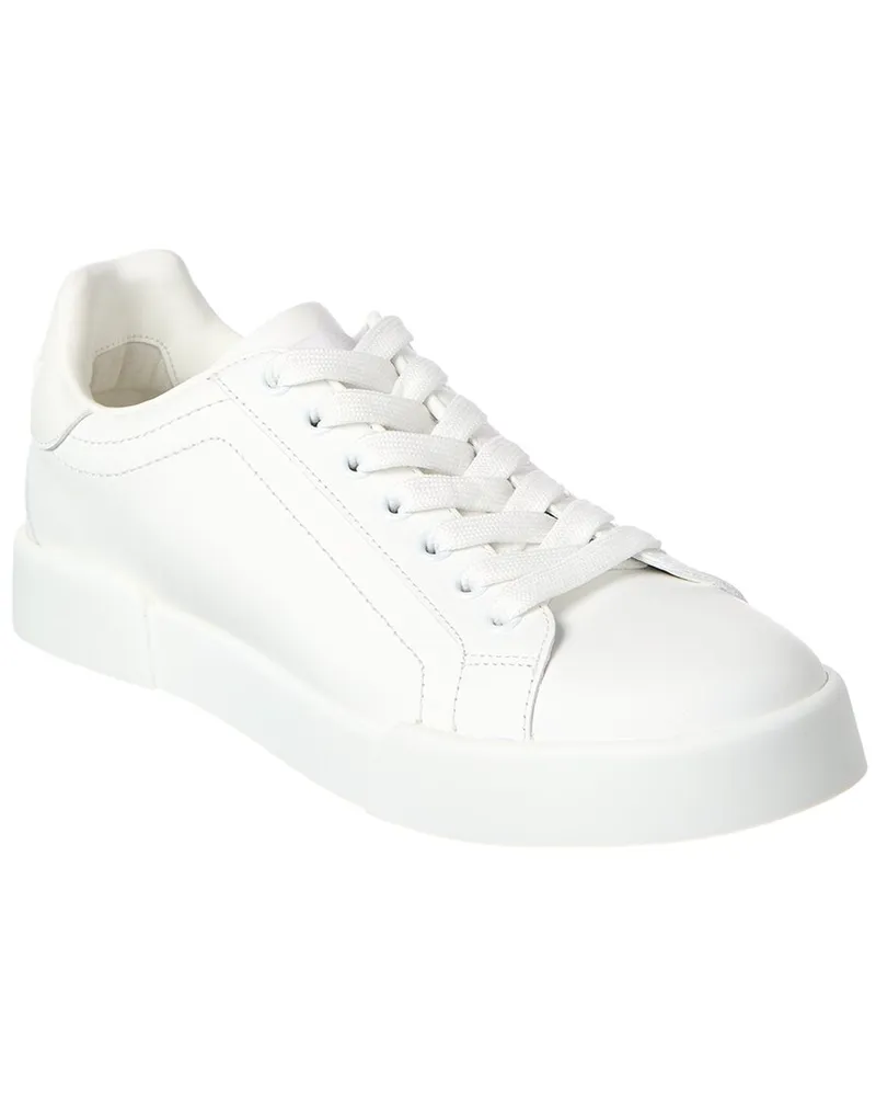 Dolce & Gabbana Leather Sneaker Nocolor